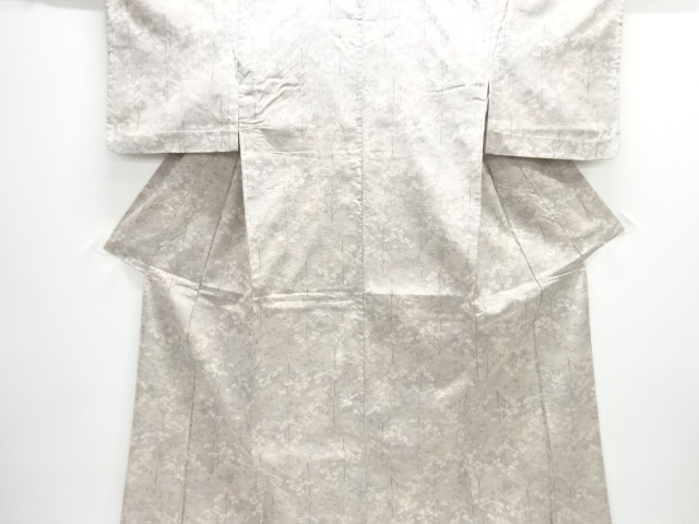 JAPANESE KIMONO / OMESHI / NISHIJIN-ORI / HITOE / WOVEN BRANCH FLOWER